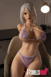 2B Sex Doll Torso: Nier Automata Silicone Sex Doll, Game Lady 92cm/36.2in K-Cup (Movable Jaw)