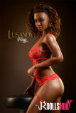 Black Sex Doll Foxy - Lusandy Doll - 165cm/5ft4 Silicone Sex Doll
