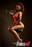 Black Sex Doll Foxy - Lusandy Doll - 165cm/5ft4 Silicone Sex Doll