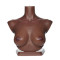 Realistic Bust Stand Black