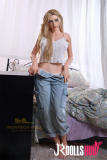 161cm/5ft3 Natural Optimized Series Silicone Sex Doll Bailey - Irontech Doll
