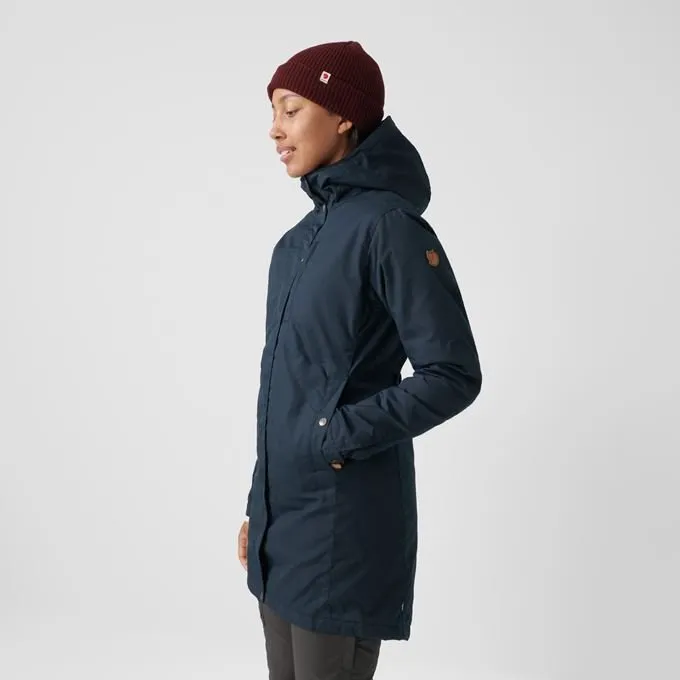 kiruna padded parka w fjallraven