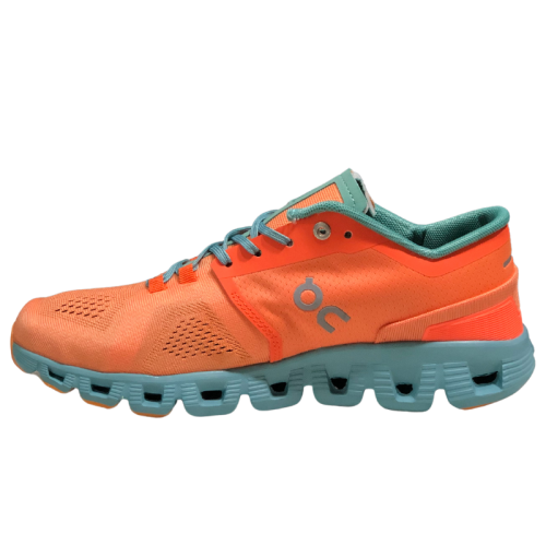 Men's Cloud X 1 Shift Sneakers - Orange & Green