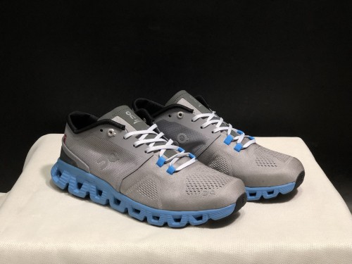 Men's Cloud X 1 Shift Sneakers - Blue & Gray