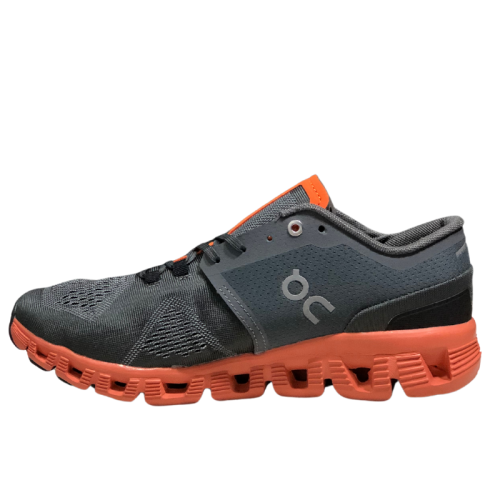 Men's Cloud X 1 Shift Sneakers - Black & Orange