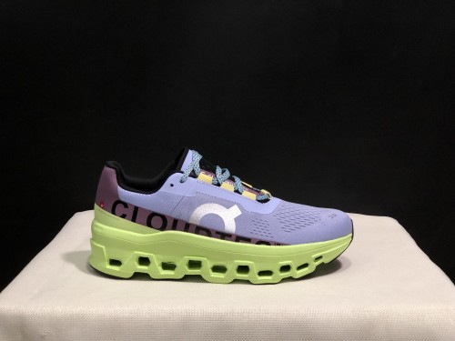 Cloudmonster Sneakers - Purple + Green