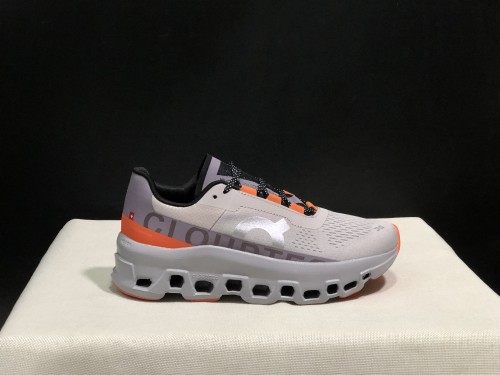Cloudmonster Sneakers - Gray + Purple