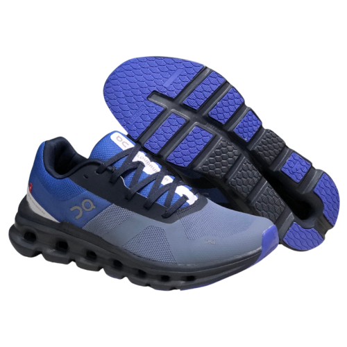 Men's Cloudrunner Sneakers - Shale | Cobalt