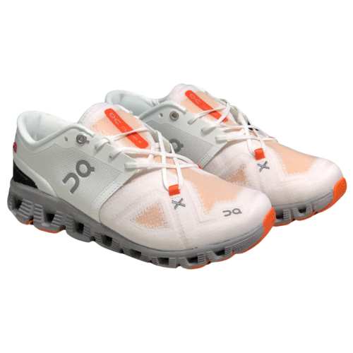 Cloud X 3 Shift Sneakers - White+Orange+Gray