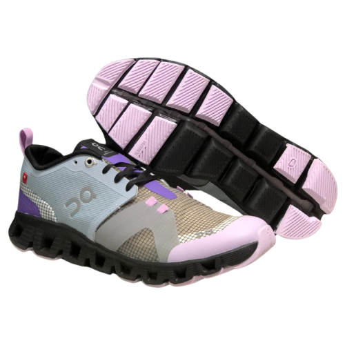 Women's Cloud X 1 Sneakers - Purple+Blue+Gray