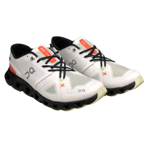 Cloud X 3 Shift Sneakers - White & Orange