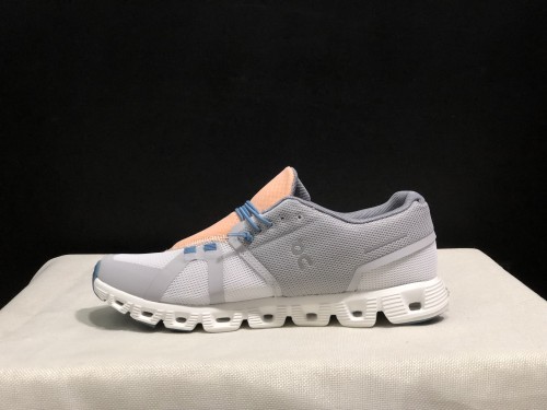 Women's Cloud 5 Sneakers - Gray+Pink