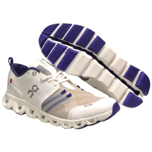 Women's Cloud X 1 Sneakers - White and Dark Purple