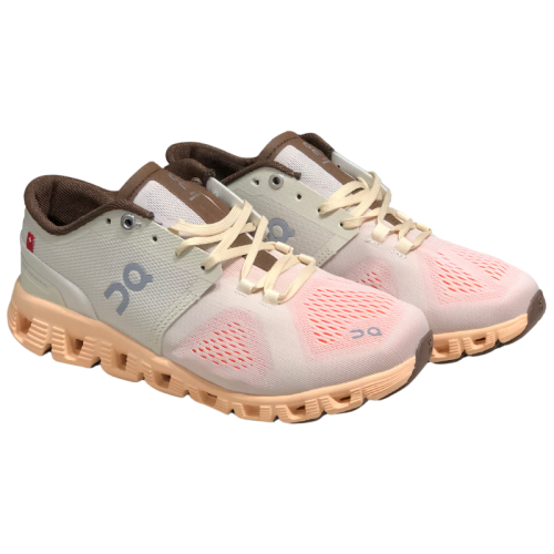 Women's Cloud X 3 Shift Sneakers - Brown+Pink