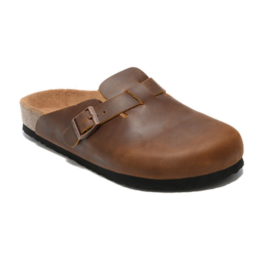 🎁【US Free Shipping】Boston Soft Footbed - Oiled Leather - Brown