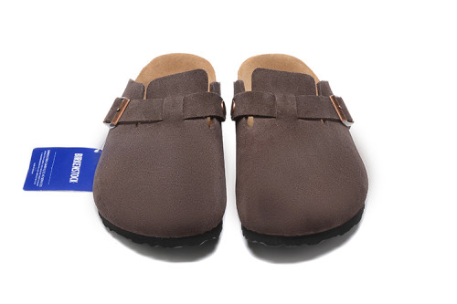 🎁【US Free Shipping】Boston Soft Footbed Suede Leather - Deep brown