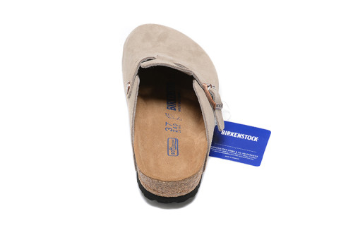 🎁【US Free Shipping】Boston Soft Footbed Suede Leather - Gray Beige