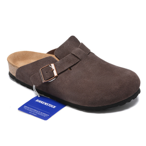 🎁【US Free Shipping】Boston Soft Footbed Suede Leather - Deep brown