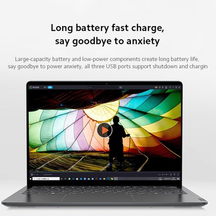 Lenovo Xiaoxin Pro 13 Laptop AMD Ryzen 7 4800U Windows 10 Laptop Ultrabook 16GB Ram for Laptop 512GB SSD 13.3 Inch Computer