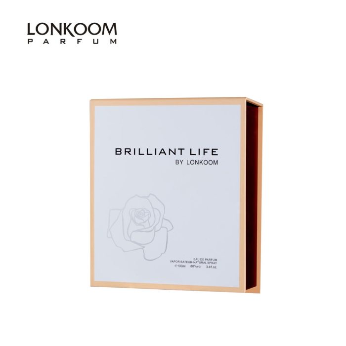 LONKOOM Original Perfume for Women Floral-fruity Aroma Women's Eau De Parfum Spray Brilliant Life 100ml Long Lasting Fragrance