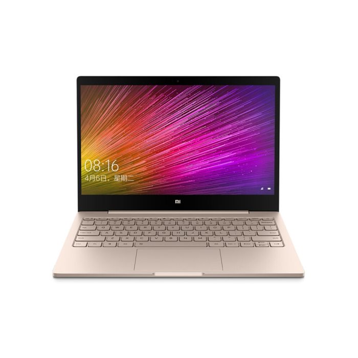 Xiaomi Air 12.5  Notebook Thin & Light PC 8th Intel Core M3-8100Y 4GB 256GB SATA SSD LPDDR3 1866MHz Laptop Gold