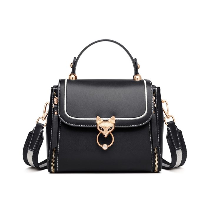 FOXER Fashion Totes Lady Handbag Women Chic Messenger Purse Female Split Leather Stylish Crossbody Shoulder Bags Large Capacity