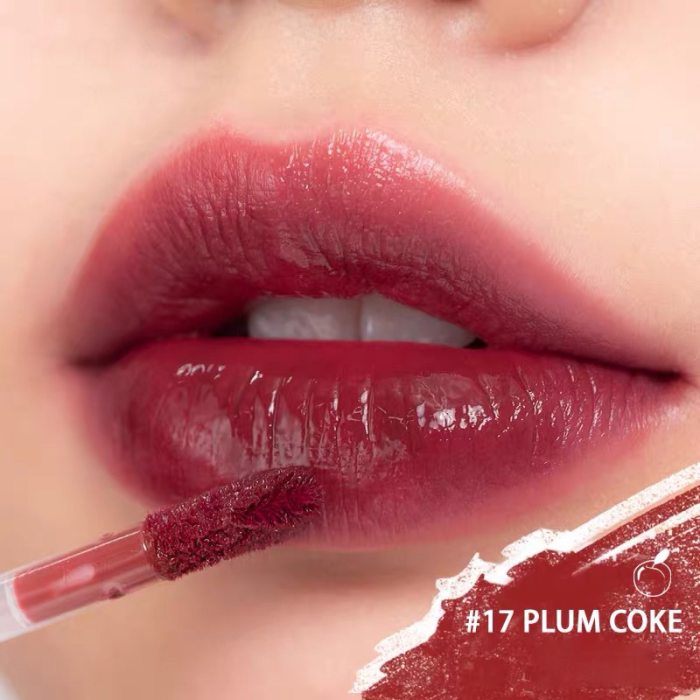 New Arrival Lip Gloss Mirror Surface Lip Tint  Long-lasting and Waterproof Liquid Lipstick Nude and Natural Lip Gloss