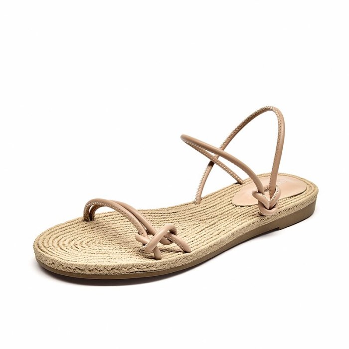 BeauToday Gladiator Sandals Women PU Narrow Band Rome Summer Beach Ladies Casual Flat Shoes Handmade 32244