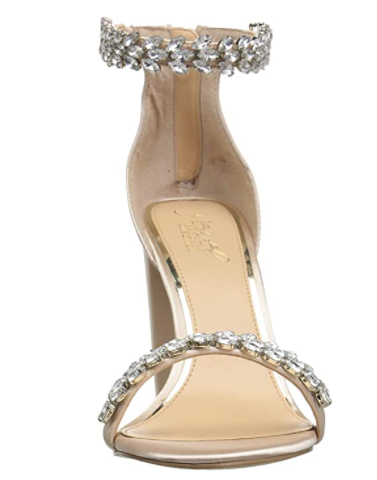 Jewel Badgley Mischka Women's Mayra Heeled Sandal