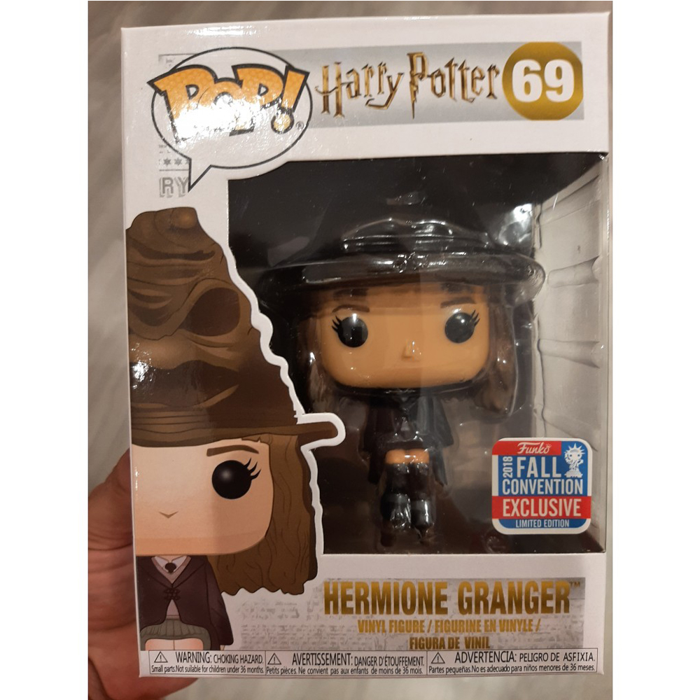 US$ 16.99 - funko pop HARRY POTTER Hermione Granger 69# With Protector Box  Vinyl Action Figures Model Toys for Children gift - m.funkofans.com