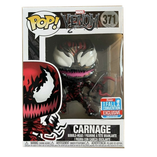 funko pop VENOM 371# Carnage With Protector Box Vinyl Action Figures Model Toys for Children gift