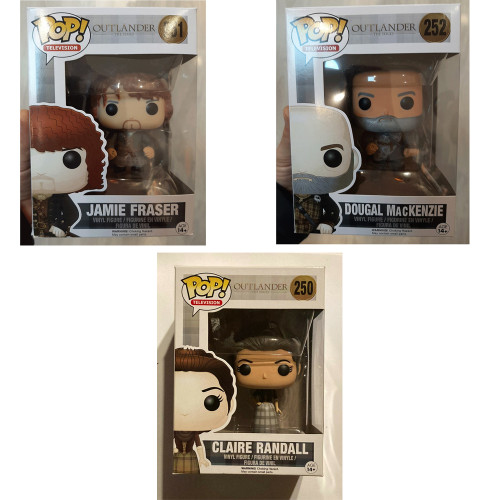 Us 14 66 Funko Pop Outlander Claire Randall 250 Jamie Fraser 251 Dougal Mackenzle 252 With Protector Box Vinyl Action Figures Model Toys For Children Gift M Funkofans Com