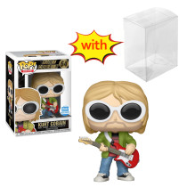 funko pop kurt cobain 64# With Protector Box Vinyl Action Figures Model Toys for Children gift