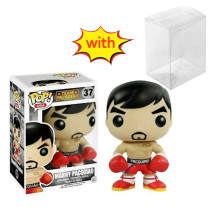 funko pop  37 Manny Pacquiao With Protector Box Vinyl Action Figures Model Toys for Children gift