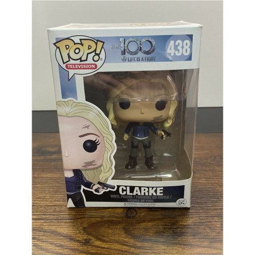 funko pop THE 100 Clarke 438# with pop protector box Vinyl Action Figures Model Toys for Children gift