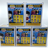 funko pop The Beatles: John Paul George Ringo The With Protector Box Vinyl Action Figure With Box Vinyl Action Figures Model Toys for Children gift