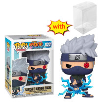 funko pop NARUTO Kakashi 822# With Protector Box Vinyl Action Figures Model Toys for Children gift