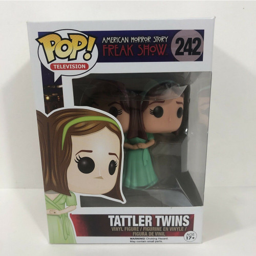 funko pop AMERICAN HORROR STORY FREAK SHOW Pepper 244# Tattler Twins 242# Twisty 243# Papa Legba 175# Elsa Mars Ma Petite 241# With Protector Box Vinyl Action Figures Model Toys for Children gift