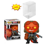 funko pop HELLBOY Hellboy 01# Hellboy 750# With Protector Box Vinyl Action Figures Model Toys for Children gift