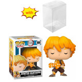 funko pop DEMON SLAYER Inosuke Hashibira 870# Tanjiro Kamado 867# Zenitsu Agatsuma 869# With Protector Box Vinyl Action Figures Model Toys for Children gift