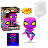 funko pop 652 Spider-Man Glow in the dark With Protector Box Vinyl Action Figures Model Toys for Children gift