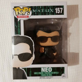 funko pop MATRIX Neo 157# With Protector Box Vinyl Action Figures Model Toys for Children gift