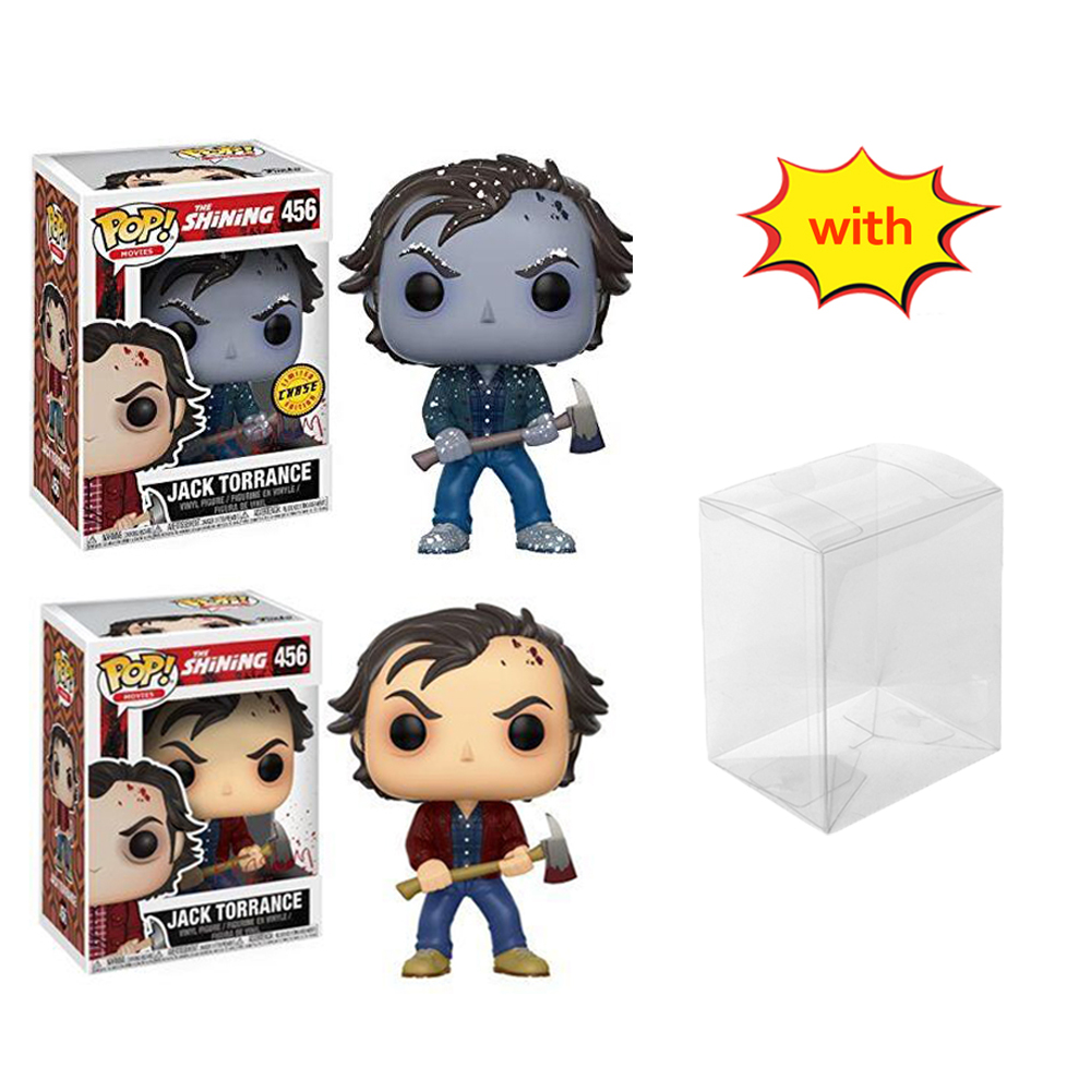 Funko Pop Movies The Shining Jack Torrance Vinyl Action Figure With Protector 