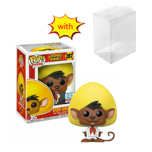 funko pop LOONRY TUNES SPEEDY GONZALES 287# With Protector Box Vinyl Action Figures Model Toys for Children gift