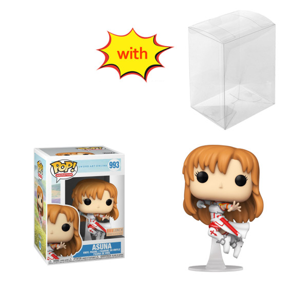 funko pop  Swordat online Asuna #993  With Protector Box Vinyl Action Figures Model Toys for Children gift