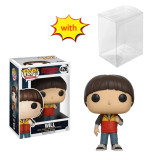 funko pop the STRANGER THINGS STEAE 1245# ROBIN 1244#  MAX 1243# DUSTIN 1240#  SUZIE 881# With Protector Box Vinyl Action Figures Model Toys for Children gift