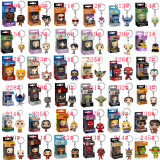 funko pop keychain DISNEY Dumbo Deadpool The Office Stay Puft Godzilla Kong Star Wars Naruto My Hero Academia Castiel Vinyl Action Figures Model Toys for Children gift