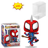 funko pop Across the Spider-Verse SPIDER-PUNK #1231 SPIDER-MAN 2099 #1267 With Protector Box Vinyl Action Figures Model Toys for Children gift