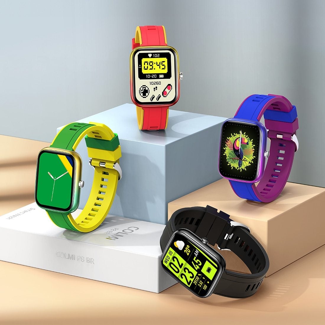 smartwatch colmi p8 preço