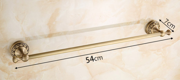 IMPEU GRAB BAR, OIL RUBBER BRONZE